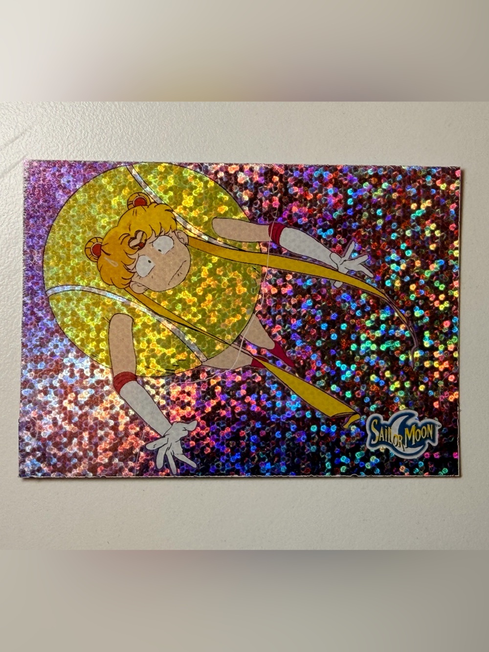 Prismatic #17 Sailor Moon Holographic Trading Card - Bouncing Sailor